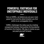 Sorel Women's Out N About LLL Conquest Waterproof - Black, Sea Salt - 8