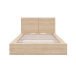 Nexera James Platform Bed with Headboard, King