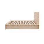 Nexera James Platform Bed with Headboard, King