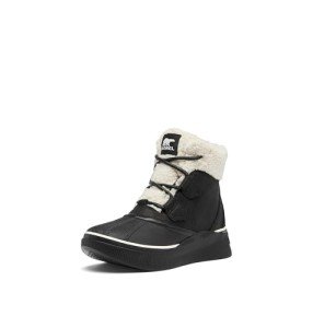 SOREL Women's Out N About lV Chillz Waterproof Boot - Black, Chalk - 9.5