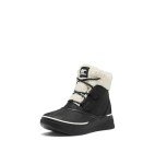 SOREL Women's Out N About lV Chillz Waterproof Boot - Black, Chalk - 9.5