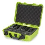 Nanuk 910 Waterproof Hard Case with Foam Insert - Lime - Made in Canada