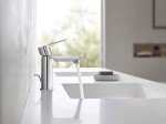 GROHE 2382400A Lineare Single-Handle Bathroom Faucet XS-Size, Starlight Chrome