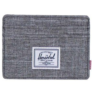 Herschel Supply Co. Herschel Charlie Cardholder Wallet, Raven Crosshatch, Raven Crosshatch, Herschel Charlie Cardholder Wallet