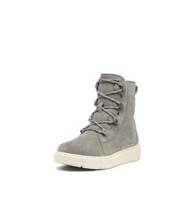 SOREL Women's Explorer lll Joan Waterproof Boot - Quarry, Chalk - 7.5