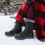 Baffin Chloe Women's Winter Boots, Tundra Rated, 14 to -22 degrees Fahrenheit, Tall Height, Black, Size 8