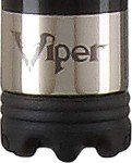 Viper by GLD Products Sinister 58" 2-Piece Billiard/Pool Cue, Natural Ash with Amber/Black Points, 20 Ounce (50-1252-20)