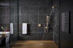GROHE 29138GN0 Grohtherm Triple-Function Shower Thermostatic Valve Trim Kit, Brushed Cool Sunrise
