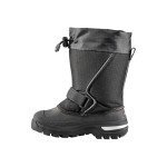 Baffin Kids' Junior MUSTANG Waterproof Insulated Tundra Rated Breathable Nylon/Rubber Tall Height Winter Outdoor Snow Boots, Black, 6 Big Kid