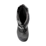 Baffin Kids' Junior MUSTANG Waterproof Insulated Tundra Rated Breathable Nylon/Rubber Tall Height Winter Outdoor Snow Boots, Black, 6 Big Kid