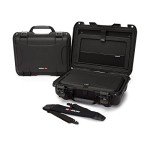 Nanuk 923 Waterproof Hard Case with Laptop Insert Kit and Incorporated TSA Approved Travel Lock Latches - Black - Made in Canada