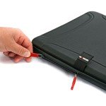 Nanuk 923 Waterproof Hard Case with Laptop Insert Kit and Incorporated TSA Approved Travel Lock Latches - Black - Made in Canada