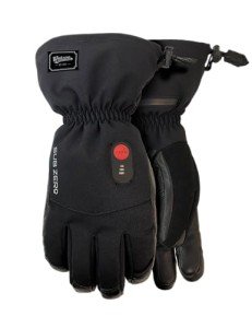 Watson Gloves Sub Zero Sustainable Heated Gloves for Men & Women - Rechargeable Battery, Goatskin Palm, Water & Wind Resistant for Skiing, Snowboarding, Snowmobiling, Motorcycle, 3 Levels of Heat