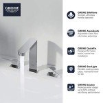 Grohe 20302003 Plus 8″ Widespread Two-Handle Bathroom Faucet L-Size, Starlight Chrome