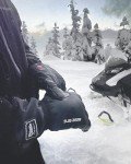 Watson Gloves Sub Zero Sustainable Heated Gloves for Men & Women - Rechargeable Battery, Goatskin Palm, Water & Wind Resistant for Skiing, Snowboarding, Snowmobiling, Motorcycle, 3 Levels of Heat