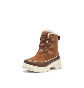SOREL Women's Tivoli V Waterproof Boot - Velvet Tan, Tobacco - 8