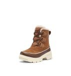 SOREL Women's Tivoli V Waterproof Boot - Velvet Tan, Tobacco - 8