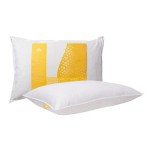 Canadian Down & Feather Co. - Medium Support Down Perfect White Feather & Down Pillow Standard Size - 240 TC Shell 100% Cotton - Oeko TEX Certified