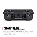 Nanuk 925 Waterproof Hard Case with Padded Dividers - Black - Made in Canada