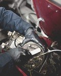 Watson Gloves Grease Monkey Disposable Glove 5 Mil (Medium, 5554PF)