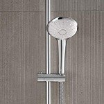 GROHE 26128002 Euphoria 260 Cooltouch Thermostatic Shower System, Starlight Chrome