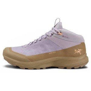 Arc'teryx Aerios FL 2 Mid GTX Shoe Women's | Fast and Light Gore-Tex Hiking Shoe, Velocity/Canvas, 8