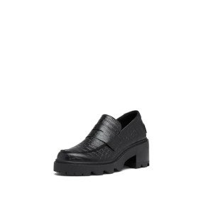 SOREL Women's Joan Now City Loafer - Black, Black - 8
