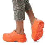 Sorel Women's Caribou Clog Slip-Ons - Optimized Orange - Size 8