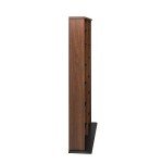 Prepac 2 Column Display Cabinet Media Storage, 38.75" Wide, Cherry
