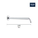 GROHE 29428000 Cosmopolitan Shower Set, Starlight Chrome