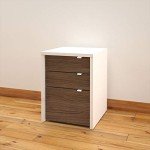 Nexera Multi-Purpose Storage Office Storage and Filling Cabinet, White, 19-Inch