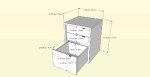 Nexera Multi-Purpose Storage Office Storage and Filling Cabinet, White, 19-Inch