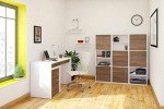 Nexera Multi-Purpose Storage Office Storage and Filling Cabinet, White, 19-Inch