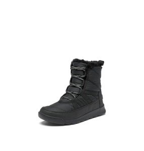 SOREL Women's Whitney II Waterproof Lace Boot, Black