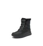 SOREL Women's Whitney II Waterproof Lace Boot, Black