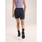 Arc'teryx Gamma Short 6 Women's | Highly Versatile 6" Softshell Short with Stretch - Redesign, Black Sapphire, 10
