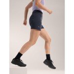 Arc'teryx Gamma Short 6 Women's | Highly Versatile 6" Softshell Short with Stretch - Redesign, Black Sapphire, 10