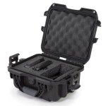 Nanuk 905 Waterproof Hard Case with Foam Insert - Black - Made in Canada