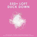 Canadian Down & Feather Co. - Soft Support White Down Pillow - 260 TC Shell 100% Cotton - Filled in Canada