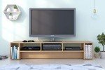 Nexera 72-Inch Tv Stand, Tan, 72-Inch