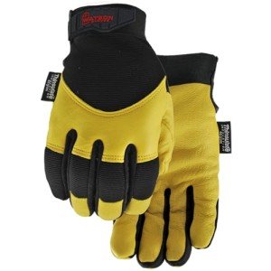 Watson Gloves Flextime Sustainable Winter Glove - Recycled Thinsulate & Spandex, Water-Resistant Leather, Reinforced Thumb