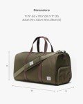 Herschel Novel Duffel Bag, Ivy Green, One Size, Novel Duffle