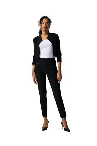 Joseph Ribkoff Womens Pants Style 144092J Color Black Size 14