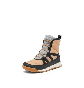SOREL Women's Whitney ll Plus Lace Waterproof Boot - Tawny Buff, Black - 7.5