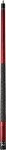 Viper by GLD Products Clutch 58" 2-Piece Billiard/Pool Cue, Crimson Blaze, 21 Ounce (PP-61-21)