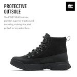 SOREL Men's Scout 87 Waterproof Boot - Black 13