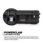 Nanuk 935 Waterproof Carry-On Hard Case with Wheels and Padded Divider - Black - Made in Canada