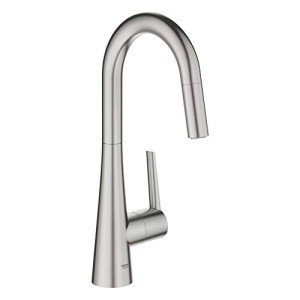 GROHE 32283DC3 Zedra Kitchen Faucet, Supersteel