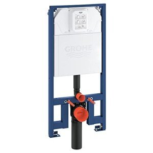 GROHE 39688000 Rapid SL Slim 2” x 4” in-Wall Carrier for Toilet, 2x4, No Finish