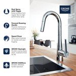 GROHE 32283DC3 Zedra Kitchen Faucet, Supersteel